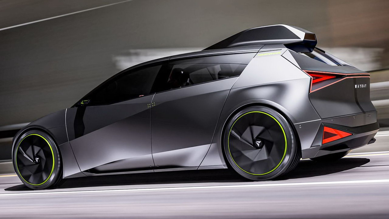 Электрический концепт WayRay Holograktor открывает двери в дополненную 3D-реальность